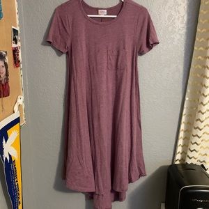 LuLaRoe purple Carly dress/ XXS